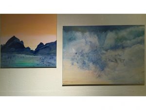 Exposition Bleus d’Horizons, À Terres de Lavaux, Lutry